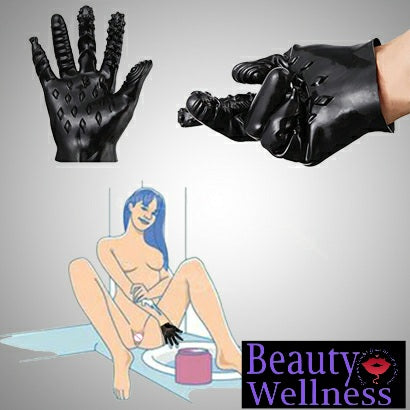 5 FINGER Flexible Silicone Touch Glove